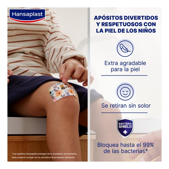 Hansaplast Sensitive XL Kids 10 apósitos