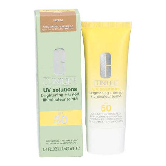 Clinique UV Solutions Iluminador + Tinted Médio SPF50 40 ml