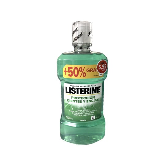 Listerine Proteção dos Dentes e Gengivas Colutório 750 ml