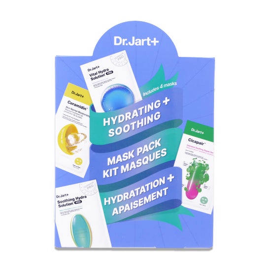 Dr.Jart+ Kit Hidratação + Calmante 4 Máscaras