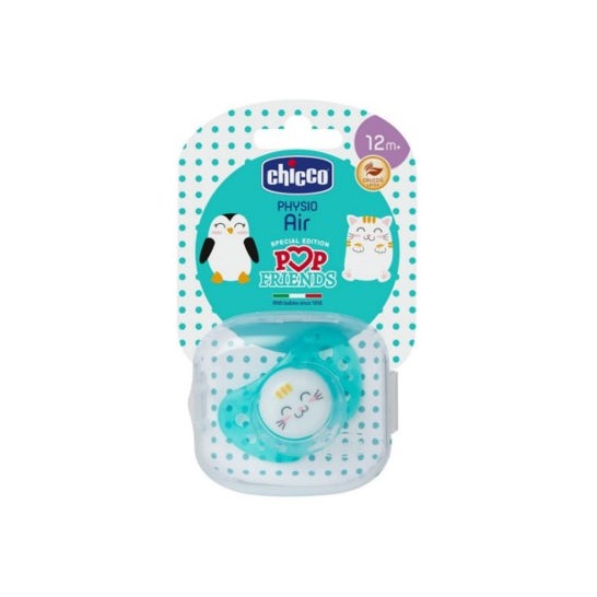 Chicco Pop Friends Physio Air 12m+ Silicone Soother
