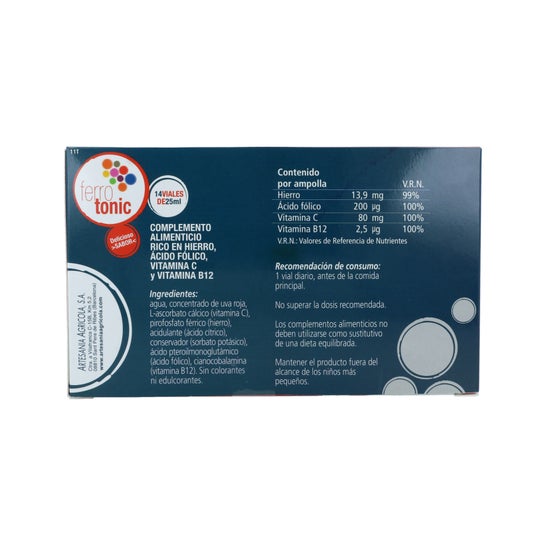 Artesania Agricola Ferrotonic 14 peças