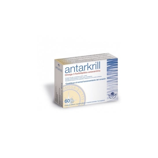 Antarkrill 60 pérolas de óleo de krill