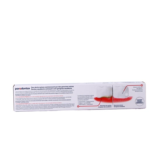 Parodontax Pasta Dentífrica Original Cuidado das Gengivas 3x75 ml