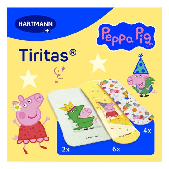 Tiritas Peppa Pig 12uds