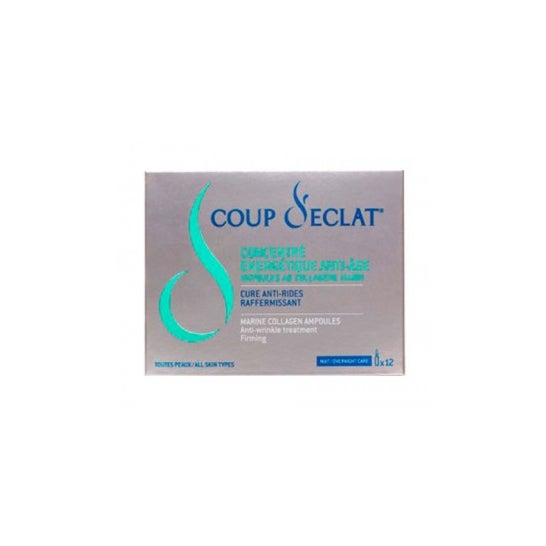 Ampolas de colagénio marinhos Coup D'eclat 12 x 1ml