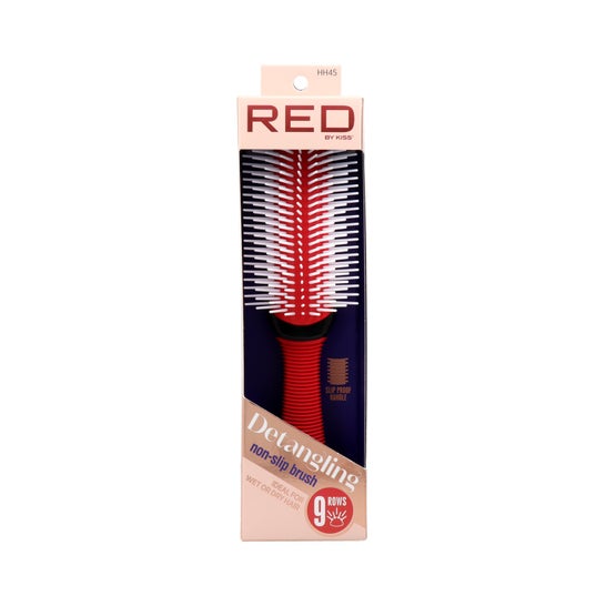 Red By Kiss Detangling Non-Slip Brush Red 1 Unidade