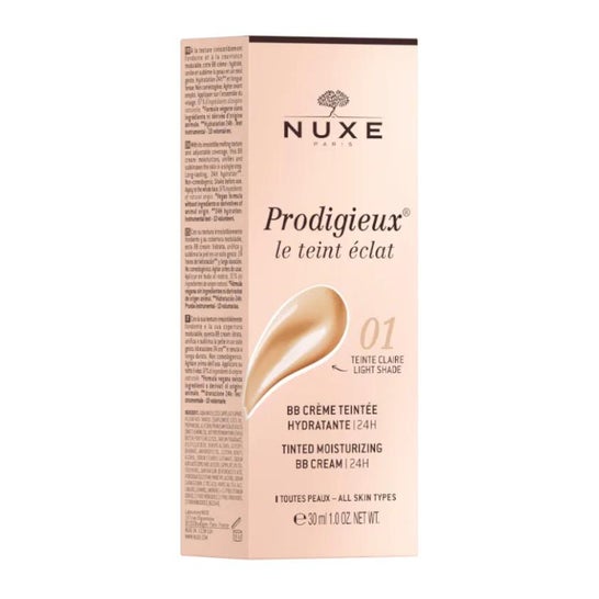 Nuxe Prodigieux Le Teint Éclat BB Crème Teintée Hydratante Teinte Claire 30ml