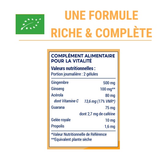 Laboratoires Enova Formule Boost Bio 60 Gélules
