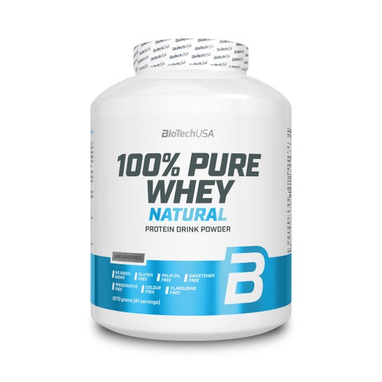 BioTech USA 100% Pure Whey Unflavoured 2270g