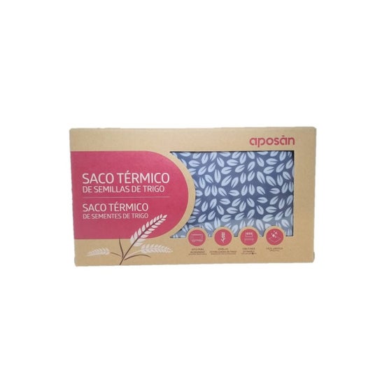 Aposan Saco Térmico de Sementes Trigo Cinza 1 Unidade Aposan Saco Térmico de Sementes Trigo Cinza 1 Unidade