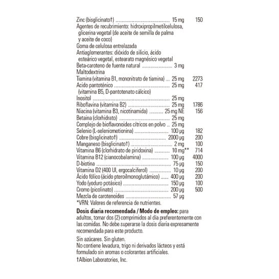 Solgar Vm-prime Para Adultos 50+ 60 Cap