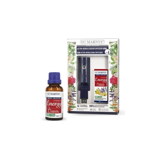 Marnys Pack Combo Pack Usb Ultra Nebulizador + Synergy Energy