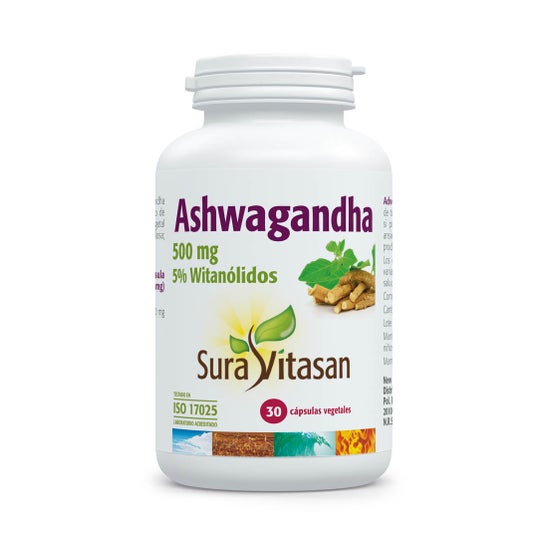 Sura Vitasan Ashwagandha 500mg 30 cápsulas