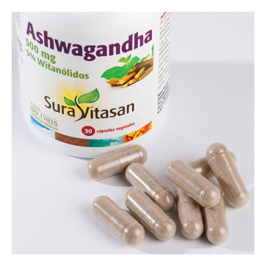 Sura Vitasan Ashwagandha 500mg 30 cápsulas