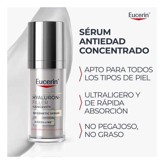 Eucerin Hyaluron-Filler + Longevity Epigenetic Creme de Dia SPF 30 50 ml