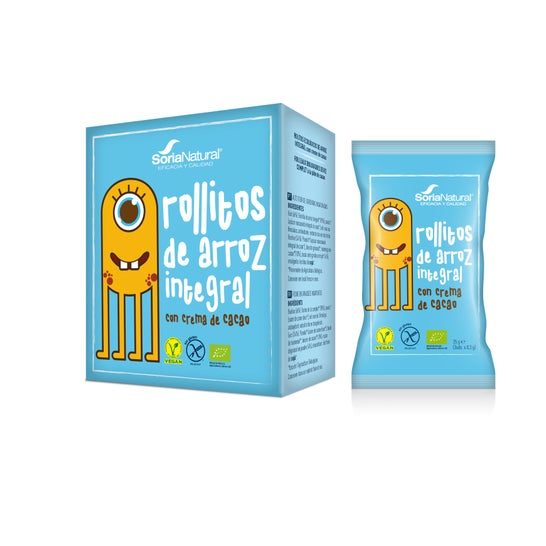 Soria Natural Pack Rollitos de Arroz Bio Sin Gluten 4uds