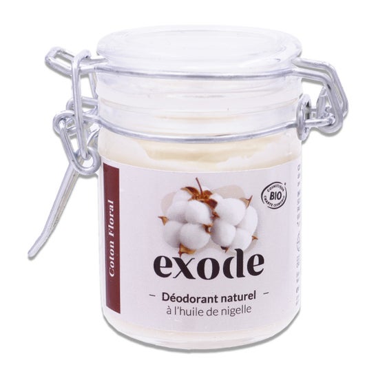 Exode Desodorante Natural Algodão Floral 50 g