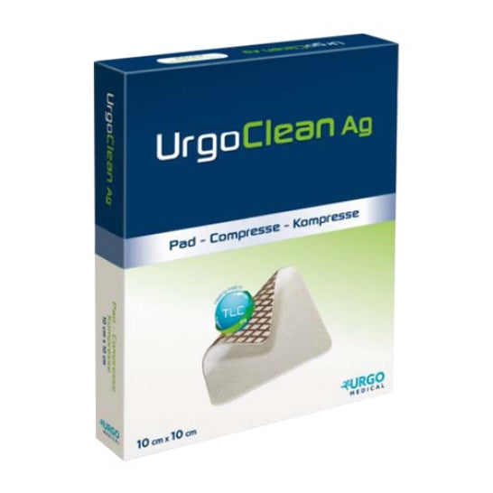 Urgoclean Ag/Silv 15X15Cm 5Pcs