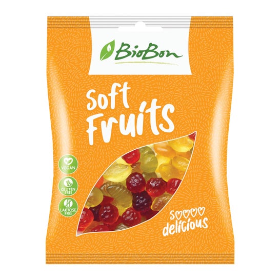 Biobon Caramelos de Goma Sabor Frutas Bio 100g