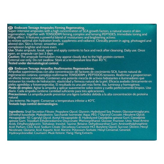 Endocare Tensage 20x2ml Endocare Tensage 20x2ml
