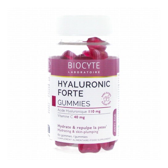Biocyte Hyaluronic Forte Antienvelhecimento Gomas 60 Unidades