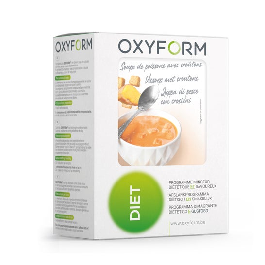 Oxyform Diet Sopa Peixe com Croûtons 12 Saquetas
