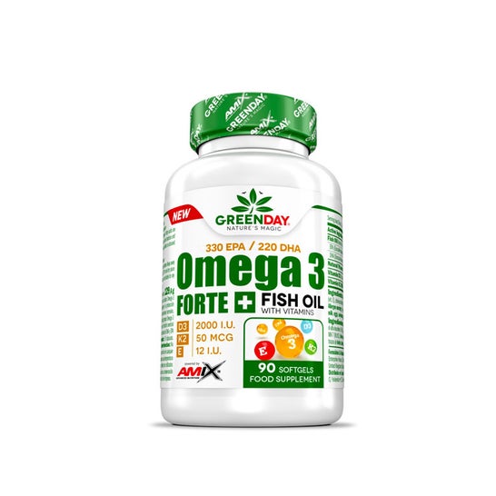 Amix GreenDay Omega 3 Forte+ 90 perlas