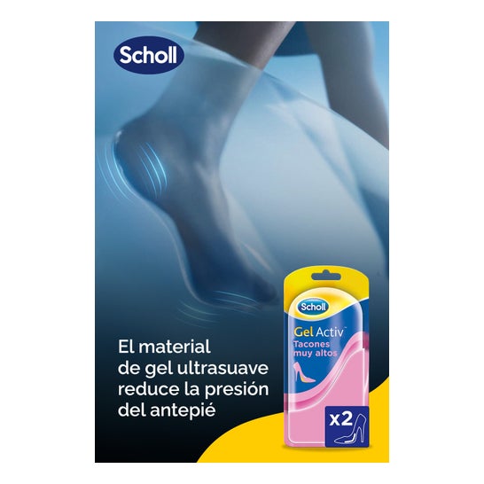 Scholl Activ Gel Salto Muito Alto 2pcs