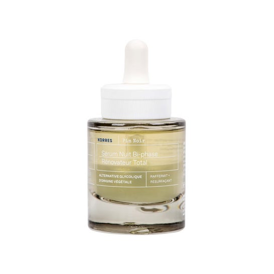 Korres Pinho Preto Sérum Noite Bifásico Renovação Total 30ml