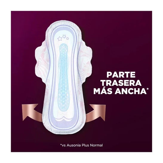 Ausonia Ultrafina Plus Compresas Noche Alas 10uds Ausonia Ultrafina Plus Compresas Noche Alas 10uds