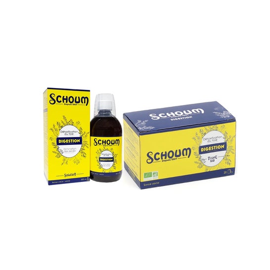 Schoum Pack Solução Bebível Digestão + Infusão