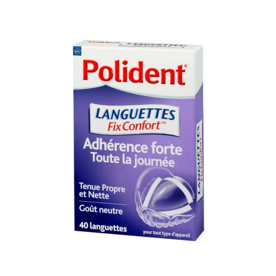 Polident Fix Confort Lengua 40uds