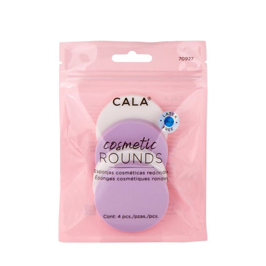 Cala Cosmetic Sponges Rounds 4uds