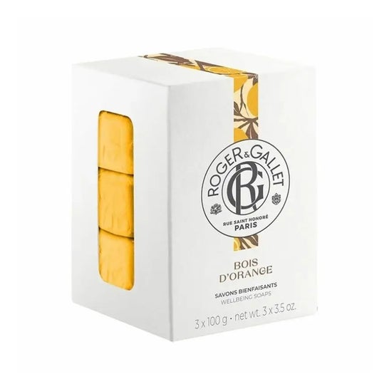 Roger&Gallet Bois d'Orange soap 3udsx100g Roger&Gallet Bois d'Orange soap 3udsx100g