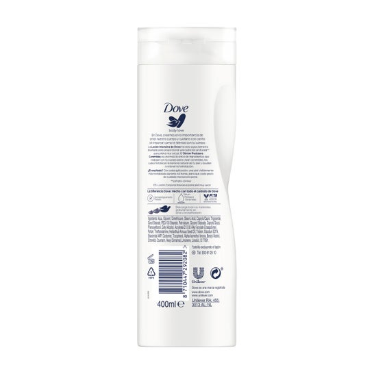 Dove Nutrição Intensiva Loção Corporal Pele Seca 400ml