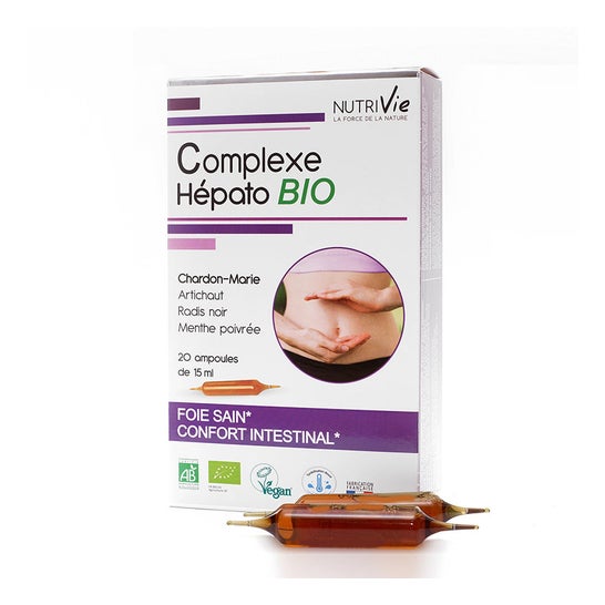 Nutrivie Ampolas Complexo Hepato Bio 20x15ml