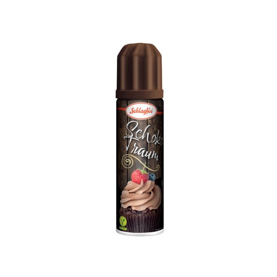 Schlagfix Spray de Chantilly Vegetal de Chocolate Vegano 200ml
