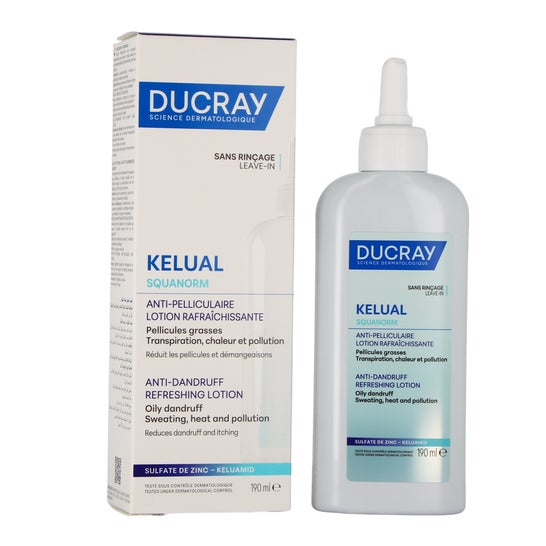 Ducray Squanorm Loção Refrescante Anticaspa 190 ml
