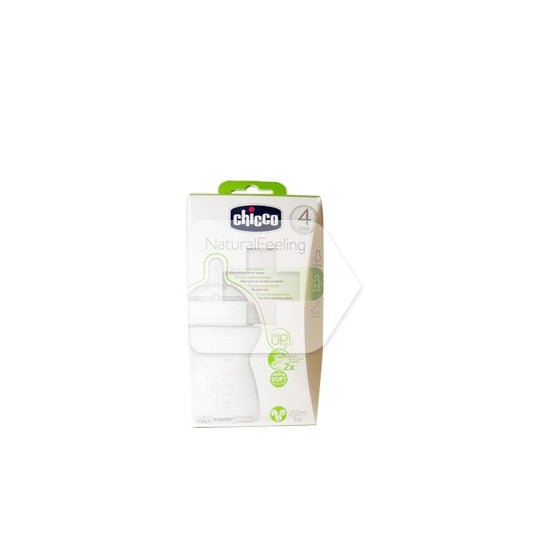 Chicote de mamadeira Chicco ™ Setp Up Bocal largo boca Silicone fluxo normal 250 ml 1ud