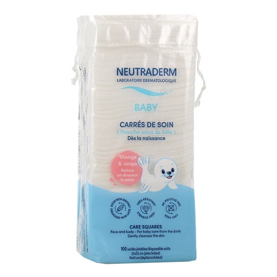 Neutraderm Baby Discos de Algodão Rosto & Corpo 100 Unidades