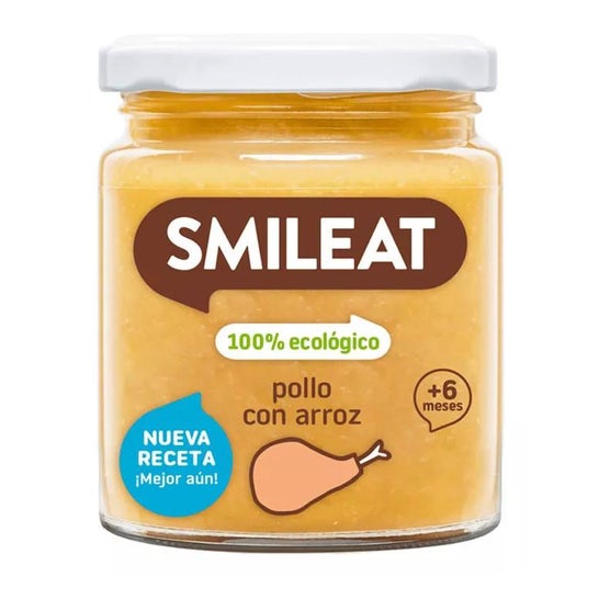 Smileat Potito Bio Sabor frango com arroz 230g