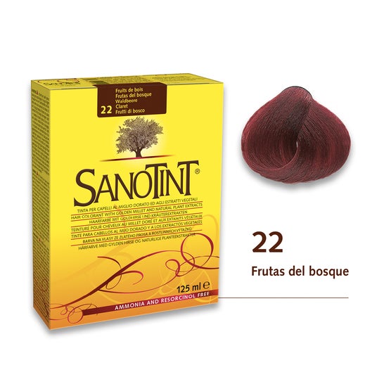 Santiveri Sanotint nº22 cor floresta frutas 125ml