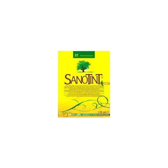Santiveri Sanotint nº22 cor floresta frutas 125ml