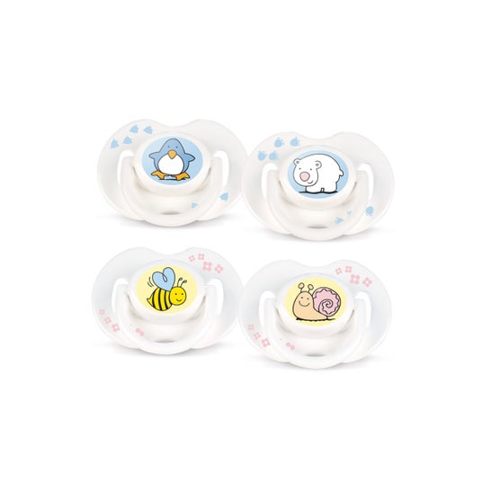 Philips Avent Pacifiers 0-3M Animais Silicone 2uts