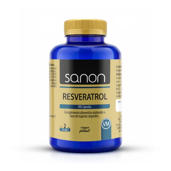 Sanon Resveratrol 180 cápsulas