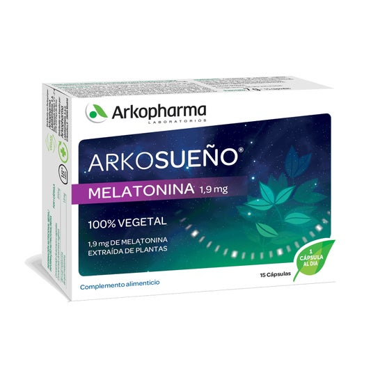 Arkosueño Melatonina 1,5mg 15caps