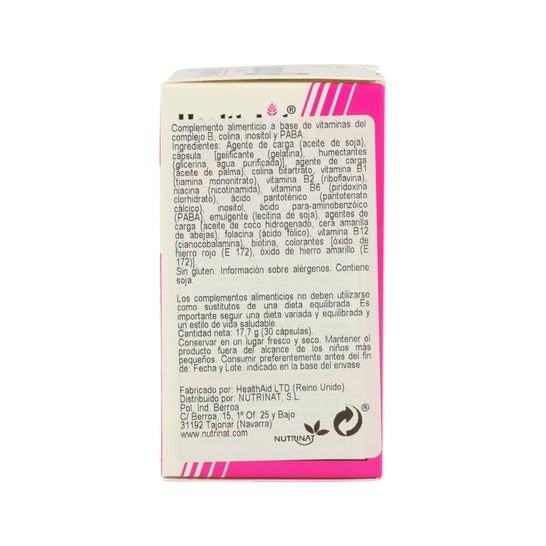 Health Aid Vitamina B Complex 30caps