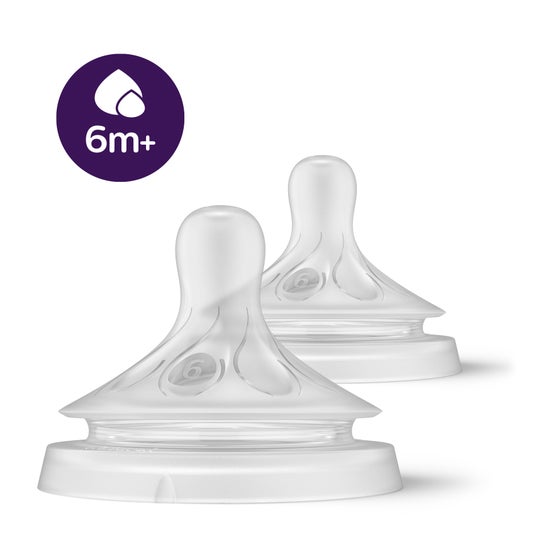 Philips Avent Tetina Natural Birth Response +6M T6 2 Unidades