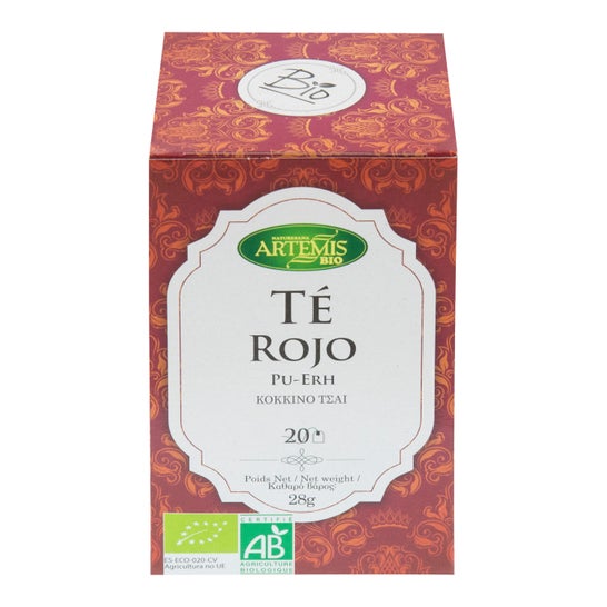 Artemis Bio Argital chá vermelho 20uds